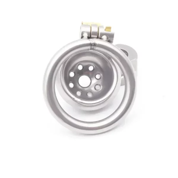 Male Chastity Cage With Stealth Lock Device 304 Steel Cock Rings Horse Eye Urethral Catheter Dilator Penis Plug Urethra Catheter – Image 5