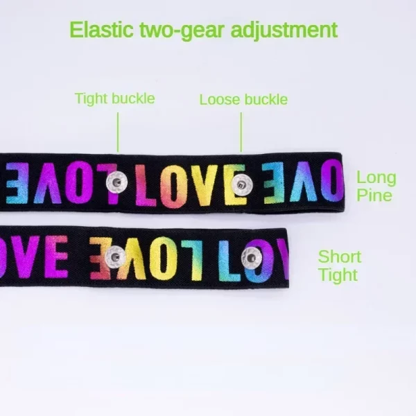 Male Penis Ring Chastity Cage Anti-off Device Elastic Band Auxiliary Belt Adjustable Underwear Rope Scrotum Ring Sissy Sex Toys – Image 3